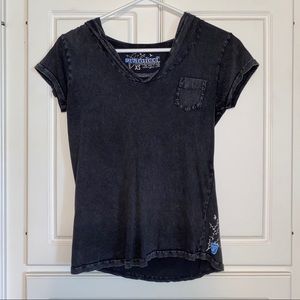 Gramicci Vintage V Neck Hooded Shirt